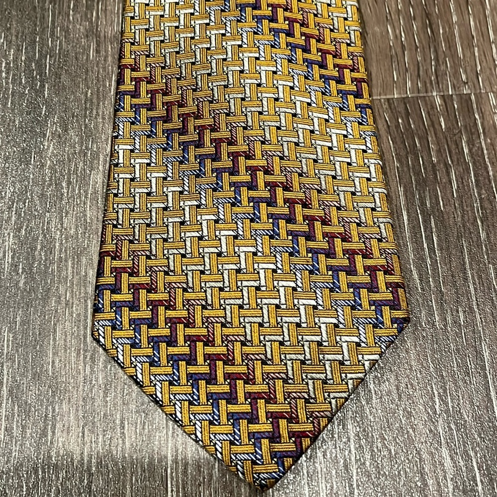 Nordstrom Ferrell Reed Silk Tie Made in Italy